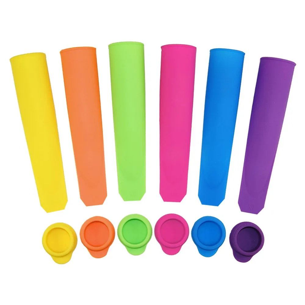 Silicone Ice Pop Molds Popsicle Maker Durable Popsicle Molds, Assorted Color, Set of 6 with Lids
Silicone Ice Pop Molds Popsicle Maker Durable Popsicle Molds, Assorted Color, Set of 6 with Lids