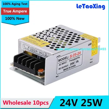 50pcs 25W 24V 1A Switching Power Supply Led Driver control Voltage Transformer for LED Strip light AC INPUT 100-240V to DC 24V
50pcs 25W 24V 1A Switching Power Supply Led Driver control Voltage Transformer for LED Strip light AC INPUT 100-240V to DC 24V