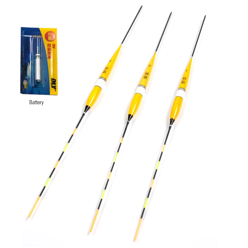 1pc Led Electronic Fishing Float + Battery Night Floats Balsa Wood Night Vision Electric Float Fishing Tackle Luminous Float
1pc Led Electronic Fishing Float + Battery Night Floats Balsa Wood Night Vision Electric Float Fishing Tackle Luminous Float