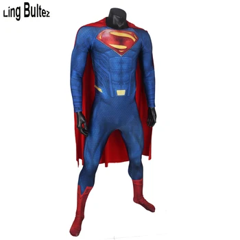 Ling Bultez High Quality New Arrival Foam Padding Logo Superman Costume Muscle Shade Superman Suit With Cape Man of Steel Cos
Ling Bultez High Quality New Arrival Foam Padding Logo Superman Costume Muscle Shade Superman Suit With Cape Man of Steel Cos