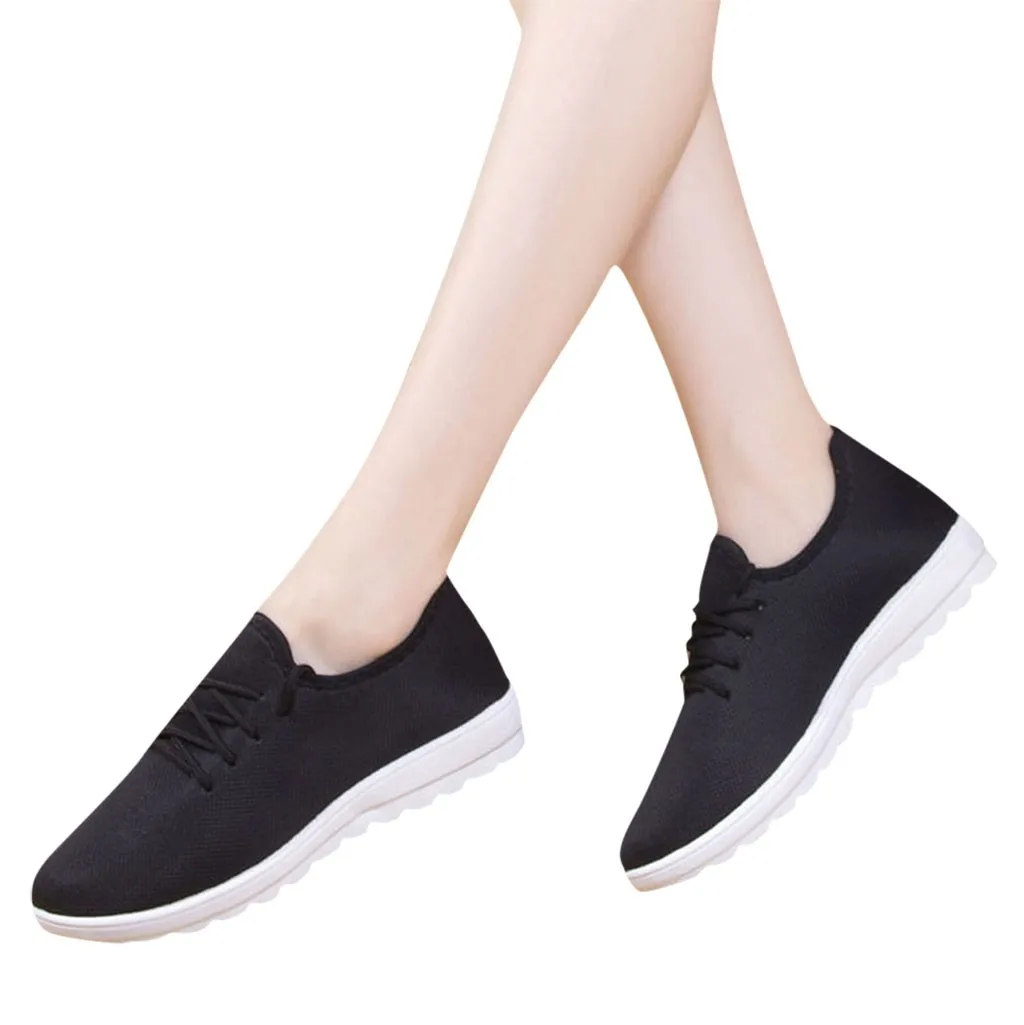 Женские кроссовки для бега удобная спортивная обувь фитнеса на плоской подошве