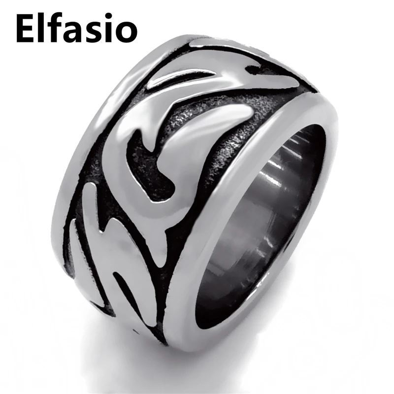 13mm Men's Tribal Tatoo Pattern Solid 316L Stainless Steel Wedding Band Ring Fashion Jewelry Size 8-13
13mm Men's Tribal Tatoo Pattern Solid 316L Stainless Steel Wedding Band Ring Fashion Jewelry Size 8-13