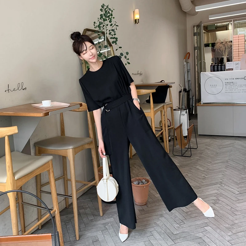 fashion women temperament high waist work style jumpsuit korean new arrival good quality vintage elegant black long jumpsuit
fashion women temperament high waist work style jumpsuit korean new arrival good quality vintage elegant black long jumpsuit