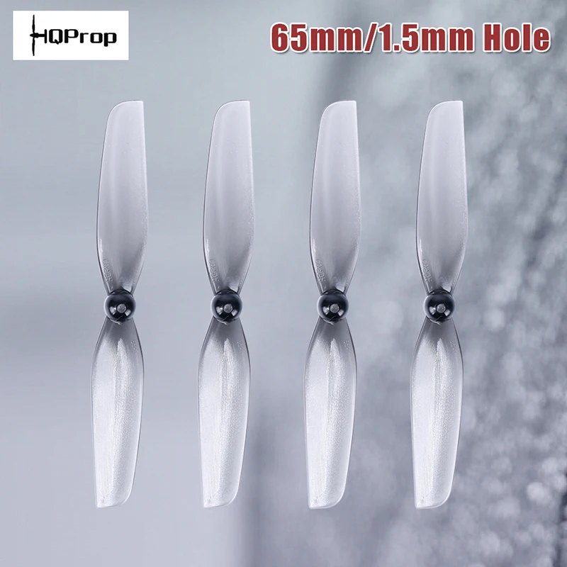 

High Quality HQ 65mm 2 blade Propeller prop with 1.5mm mounting hole compatible iFlight Beemotor 1104 motor for FPV Drone part
