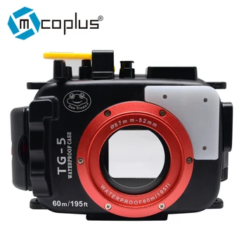 

Mcoplus 40m/130ft TG-5 Underwater Case Waterproof Diving Housing Camera Bag for Olympus TG-5 TG5