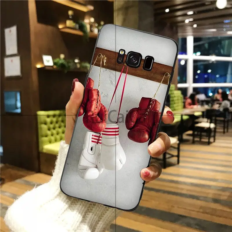 Cartoon Boxing Girl Gloves