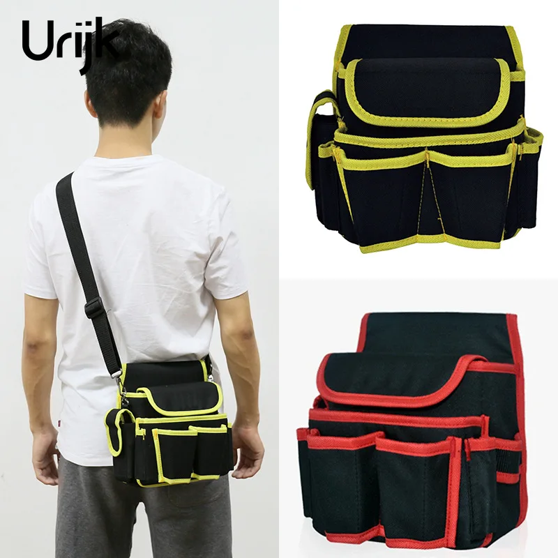 Urijk Electrical Package Tool Hanging Bag Multi-Function Multi-Pockets Oxford Cloth Tool Bag Wear-Resistant Tool Bag Electrician
Urijk Electrical Package Tool Hanging Bag Multi-Function Multi-Pockets Oxford Cloth Tool Bag Wear-Resistant Tool Bag Electrician