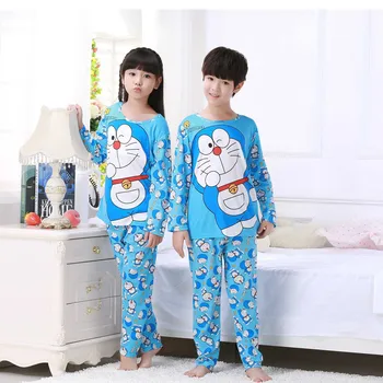 Cartoon Mickey Doraemon Pajamas Kids Boy Girl Clothes Cute Round Neck Thin Long Sleeve + Pants New Cozy Cotton Children Clothing
Cartoon Mickey Doraemon Pajamas Kids Boy Girl Clothes Cute Round Neck Thin Long Sleeve + Pants New Cozy Cotton Children Clothing