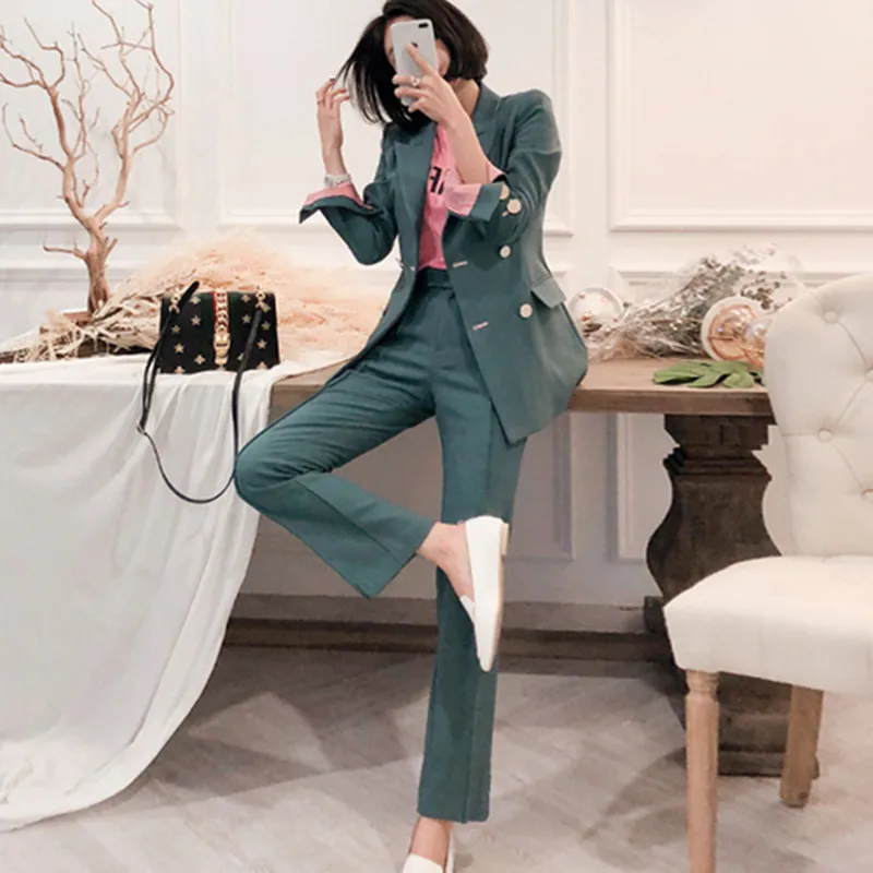 ZAWFL 2019 Spring New Fashion Long Sleeve Black Suits Jacket Women Irregular Women Trousers Temperament Cotton for Women's Sets
ZAWFL 2019 Spring New Fashion Long Sleeve Black Suits Jacket Women Irregular Women Trousers Temperament Cotton for Women's Sets