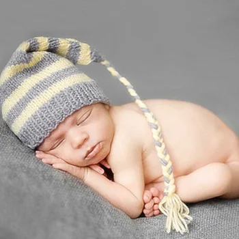 Baby Cap Infant Hat Cute Handmade Knit Soft Taking Photo Photography Long Tail Costume
Baby Cap Infant Hat Cute Handmade Knit Soft Taking Photo Photography Long Tail Costume