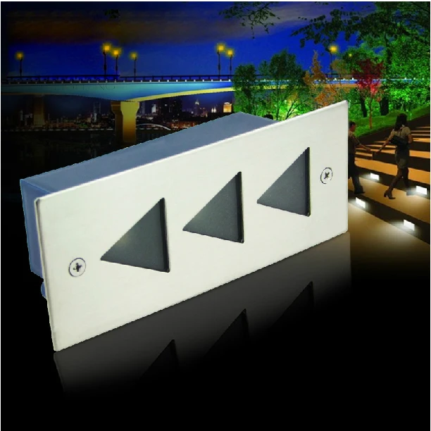LED underground Step light lamps recessed buried floor Oriented Step lamp outdoor Landscape stair lighting AC85-265V 1039
LED underground Step light lamps recessed buried floor Oriented Step lamp outdoor Landscape stair lighting AC85-265V 1039