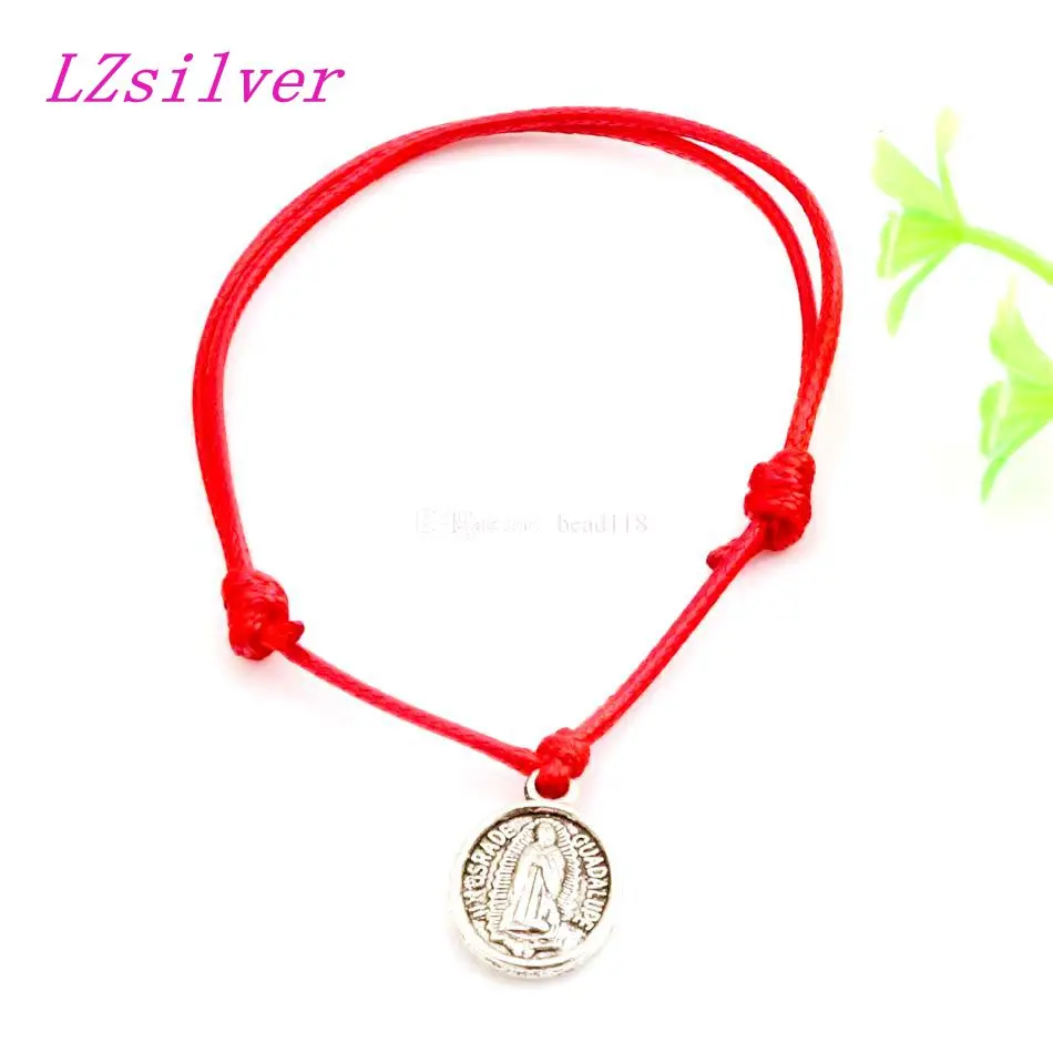 Hot ! 20 pcs Adjustable Bracelets ST.JUDE Antique silver Alloy Charm Red Waxes rope Adjustable Bracelet B-031
Hot ! 20 pcs Adjustable Bracelets ST.JUDE Antique silver Alloy Charm Red Waxes rope Adjustable Bracelet B-031