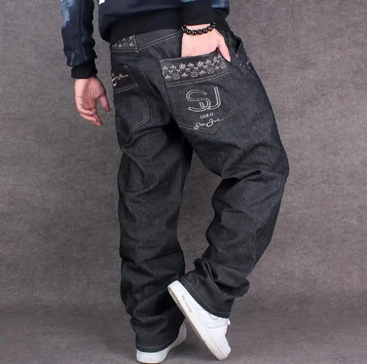 Fashion Tide Jeans 2019New Mens Loose Leisure Big Size 42 44 Hip Hop Man's Jeans Plus Size Cowboy Denim Trousers men's
Fashion Tide Jeans 2019New Mens Loose Leisure Big Size 42 44 Hip Hop Man's Jeans Plus Size Cowboy Denim Trousers men's