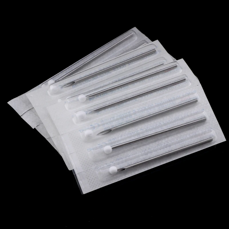 10pcs/lot 316l Surgical Steel Tattoo Needles Piercing Nose Lip Ear Sterile Needle For Beauty Unisex Body Piercing Jewelry Tools
10pcs/lot 316l Surgical Steel Tattoo Needles Piercing Nose Lip Ear Sterile Needle For Beauty Unisex Body Piercing Jewelry Tools