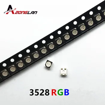 FOR 1000PCS RGB POWER TOP 1210 3528 SMD SMT PLCC-2 LED Red Green Blue New common anode LED MUXINLIGHT
FOR 1000PCS RGB POWER TOP 1210 3528 SMD SMT PLCC-2 LED Red Green Blue New common anode LED MUXINLIGHT