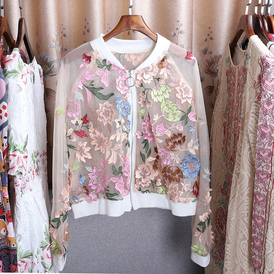 VERDEJULIAY Runway Short Jacket Women 2020 Spring Autumn Long Sleeve Black 3D Flower Embroidery Fashion Design Luxury Top
VERDEJULIAY Runway Short Jacket Women 2020 Spring Autumn Long Sleeve Black 3D Flower Embroidery Fashion Design Luxury Top