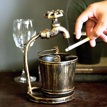 Retro Creative Home Ashtray Large Living Room Office Bedroom Furnishing Personality Trend Multi-function Creative Ashtray Cigar
Retro Creative Home Ashtray Large Living Room Office Bedroom Furnishing Personality Trend Multi-function Creative Ashtray Cigar