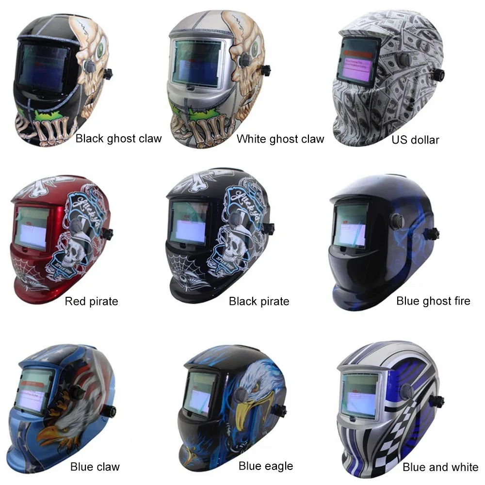 Welding Helmet Protect Against Solar Light Automatic Adjustable Mig Mma Electric Welding Helmet Welding Lens for Mask Welder
Welding Helmet Protect Against Solar Light Automatic Adjustable Mig Mma Electric Welding Helmet Welding Lens for Mask Welder