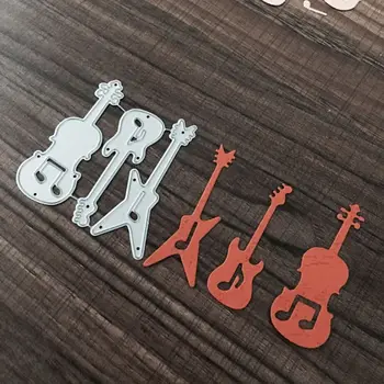 Guitar Metal Cutting Dies Stencil DIY Scrapbooking Album Stamp Paper Card Embossing Craft Decor
Guitar Metal Cutting Dies Stencil DIY Scrapbooking Album Stamp Paper Card Embossing Craft Decor