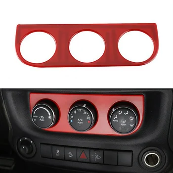 YAQUICKA Auto Car Air Conditioner Panel Adjust Control Knob Button Cover Trim Styling Sticker For Jeep Wrangler 2011-2016 
YAQUICKA Auto Car Air Conditioner Panel Adjust Control Knob Button Cover Trim Styling Sticker For Jeep Wrangler 2011-2016