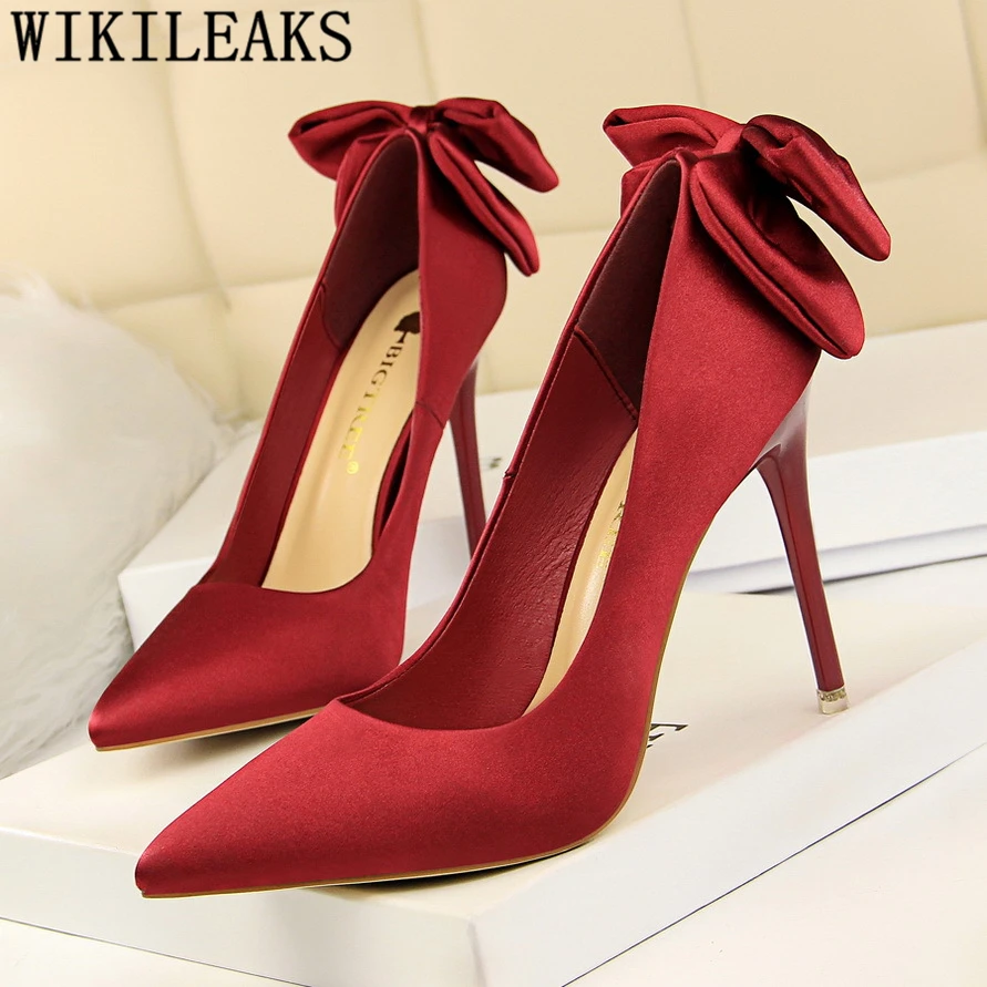 ladies Butterfly-knot shoes woman high heels women shoes wedding shoes bridal designer pumps women black heels valentine tacones
ladies Butterfly-knot shoes woman high heels women shoes wedding shoes bridal designer pumps women black heels valentine tacones