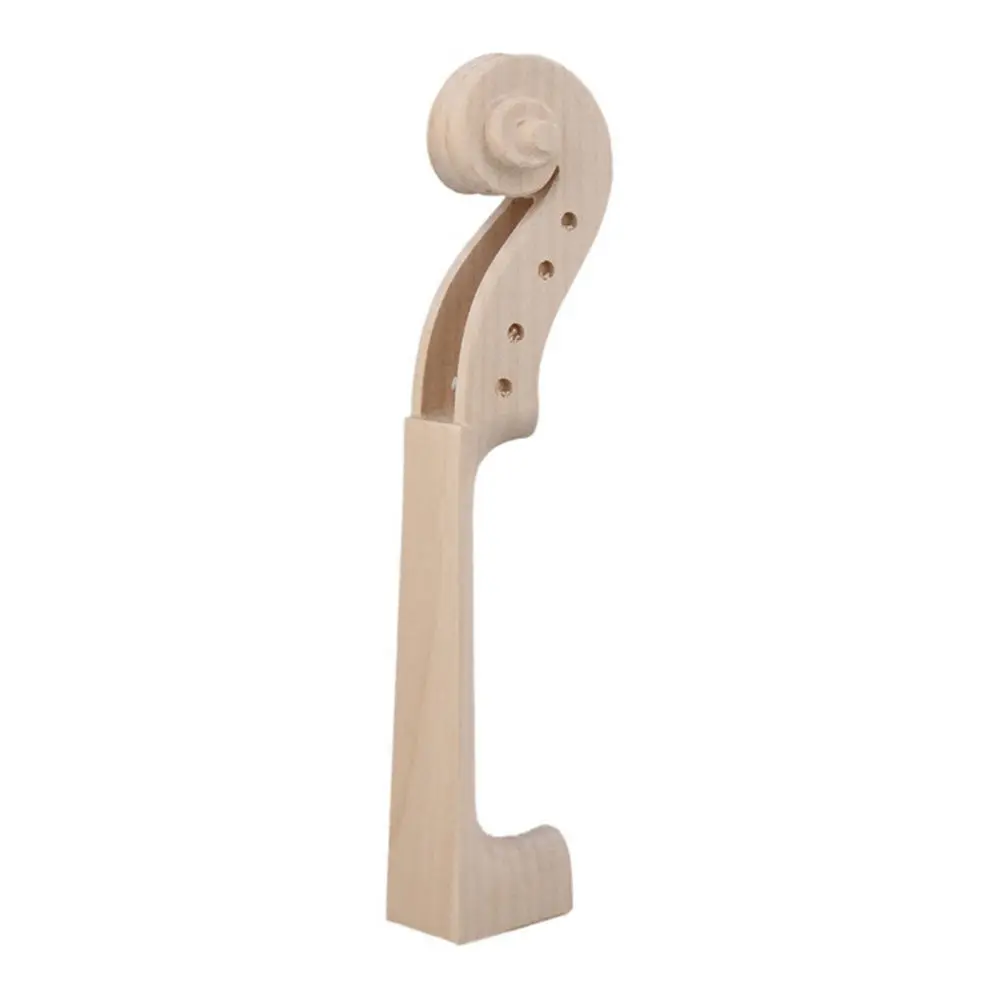 4/4 Full Size Violin Neck Hand Carved Maple Wood Violin Parts Profession Violin Maker Assemble Tool Accessories for Luthier
4/4 Full Size Violin Neck Hand Carved Maple Wood Violin Parts Profession Violin Maker Assemble Tool Accessories for Luthier