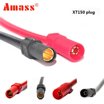 Amass XT150 Banana 6.0mm Connector Male Female Red Black Sheath Discharge Leads 15cm 10awg Silicone Wire For RC Lipo Battery
Amass XT150 Banana 6.0mm Connector Male Female Red Black Sheath Discharge Leads 15cm 10awg Silicone Wire For RC Lipo Battery