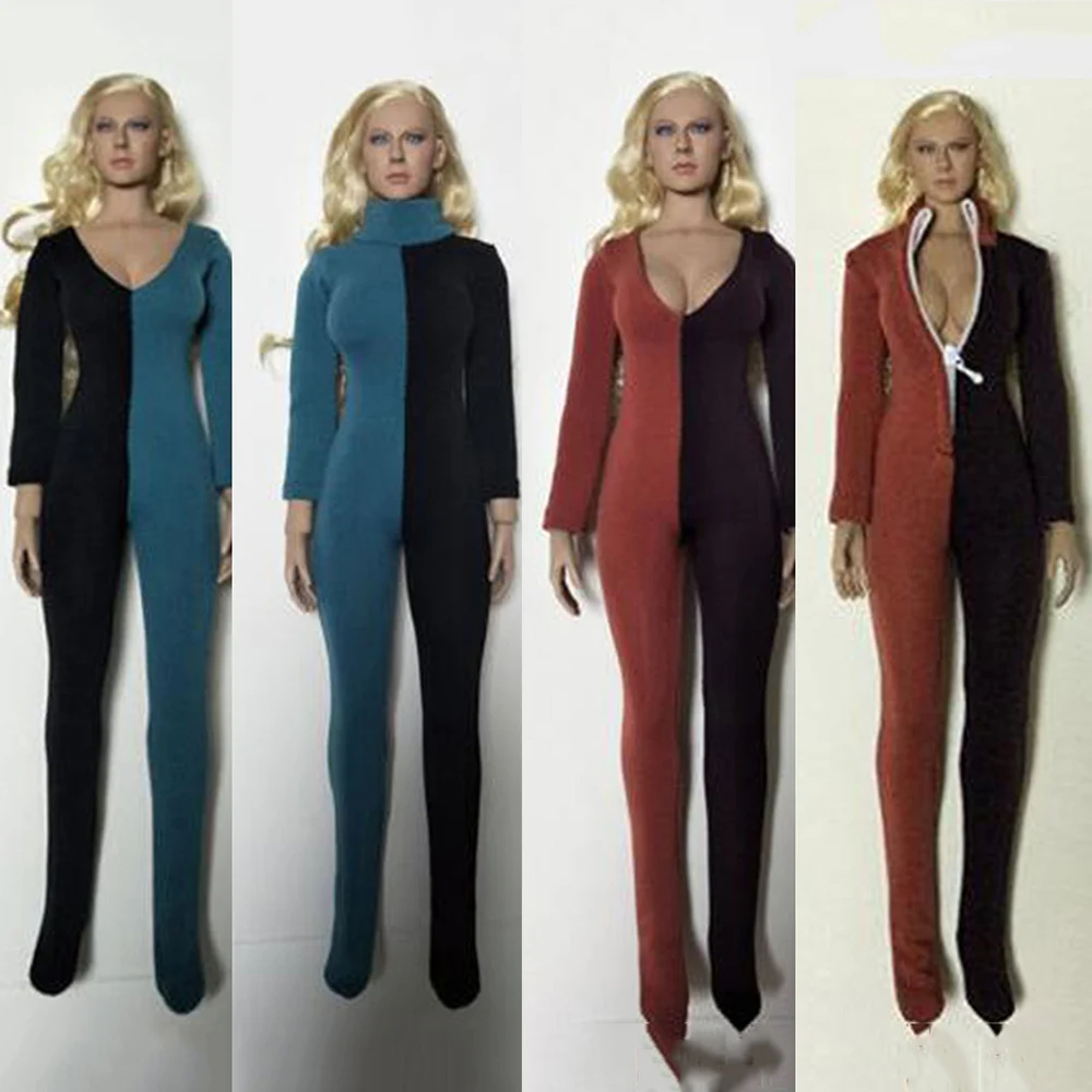 1/6 Female Figure Accessory Sexy clothes Jumpsuits Costume Splice Color Clothes 4 styles Model for 12'' Seamless Action Figure
1/6 Female Figure Accessory Sexy clothes Jumpsuits Costume Splice Color Clothes 4 styles Model for 12'' Seamless Action Figure