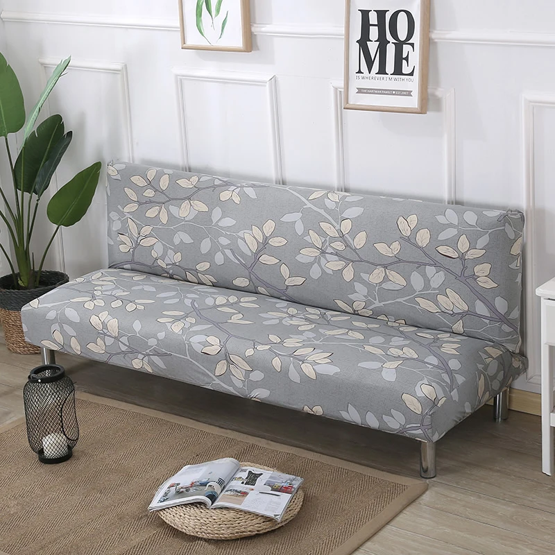 Printed leaves Sofa Bed Cover Stretch Couch Cover Without Armrest Folding seat Cover for Sofa Bed cubre single seat sofa cover
Printed leaves Sofa Bed Cover Stretch Couch Cover Without Armrest Folding seat Cover for Sofa Bed cubre single seat sofa cover