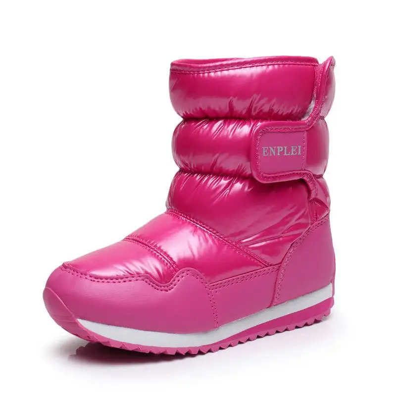2019 Winter Children Boots For Boys Fashion Plush Snow Boots Mid-calf Girls Pu Leather Waterproof Warm Shoes kids Rubber Boots
2019 Winter Children Boots For Boys Fashion Plush Snow Boots Mid-calf Girls Pu Leather Waterproof Warm Shoes kids Rubber Boots