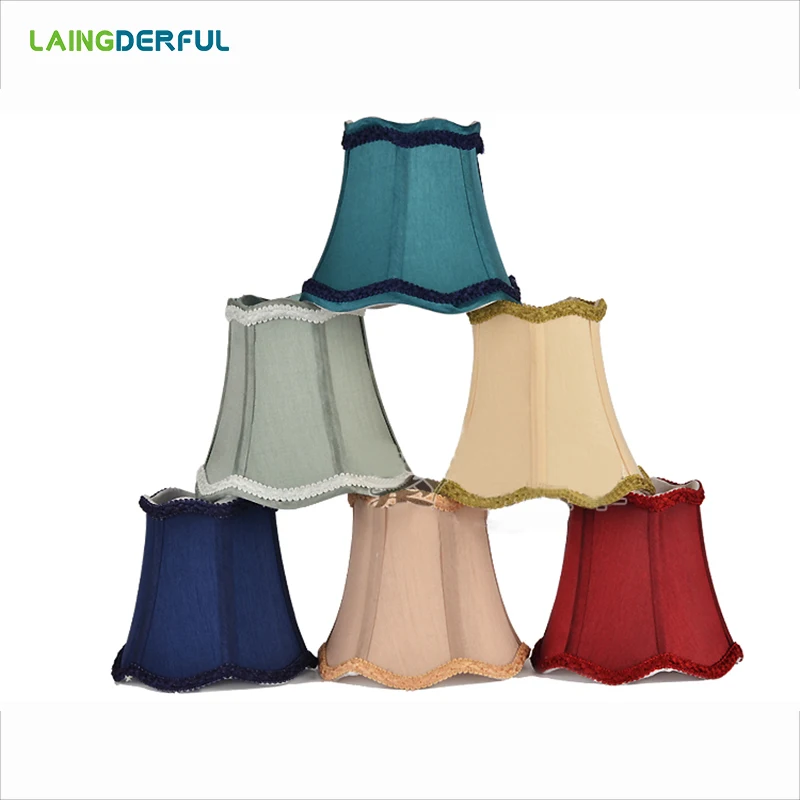 LAINGDERFUL Art Deco Lampshade Cloth Lamp Cover Light Cover Simplified European Wall Lamp for E14 Candle Lamp
LAINGDERFUL Art Deco Lampshade Cloth Lamp Cover Light Cover Simplified European Wall Lamp for E14 Candle Lamp