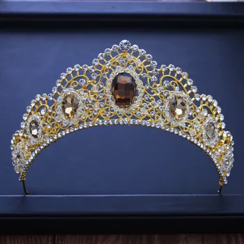 New Crystal Queen Bridal Tiara Crown Rhinestones Beaded Pageant Quinceanera Crowns Princess Wedding Hair Accessories Headbands
New Crystal Queen Bridal Tiara Crown Rhinestones Beaded Pageant Quinceanera Crowns Princess Wedding Hair Accessories Headbands