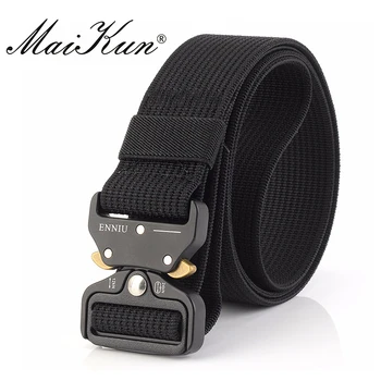 Maikun Nylon Belts for Men Metal Buckle Belt Male Military Tactical Male Belt Men 3.7CM
Maikun Nylon Belts for Men Metal Buckle Belt Male Military Tactical Male Belt Men 3.7CM