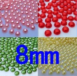 Free Shipping 8mm 100pcs 18 color,ABS half round Imitation Pearls Bead ,Pearls round for crafts, DIY jewelry making
Free Shipping 8mm 100pcs 18 color,ABS half round Imitation Pearls Bead ,Pearls round for crafts, DIY jewelry making