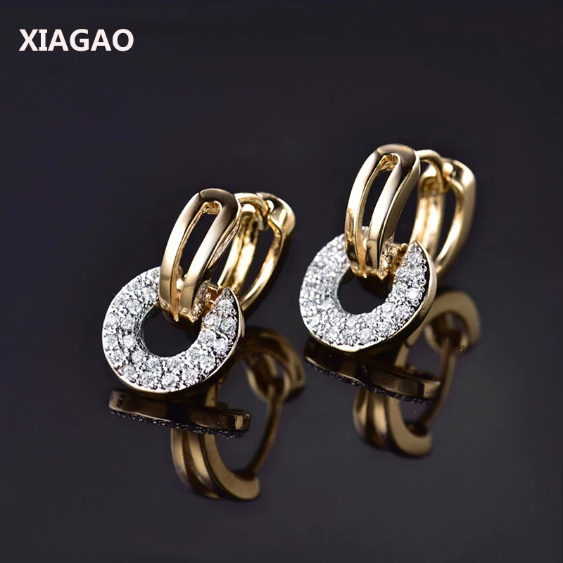 XIAGAO Round Ancient Coin Classic Design Rose Gold Plated Cushion Cut Big CZ Crystal Wedding Hoop Earrings for Women Gift
XIAGAO Round Ancient Coin Classic Design Rose Gold Plated Cushion Cut Big CZ Crystal Wedding Hoop Earrings for Women Gift