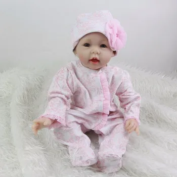 Reborn Doll PP Cotton Body 55cm Silicone Reborn Baby Dolls Lifelike Newborn Baby Gift Juguetes Babies Toys birthday presents
Reborn Doll PP Cotton Body 55cm Silicone Reborn Baby Dolls Lifelike Newborn Baby Gift Juguetes Babies Toys birthday presents