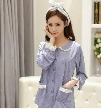 Women Autumn Winter Pajamas Soft Comfortable Printing Home Suit Women Cotton Pyjama Sleepwear Plus Size Pajamas Woman
Women Autumn Winter Pajamas Soft Comfortable Printing Home Suit Women Cotton Pyjama Sleepwear Plus Size Pajamas Woman