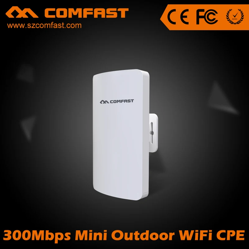 4PCS Comfast 2km access point range WIFI Extender Repeater 300Mbps Outdoor mini CPE Router Wireless Bridge antenna Nanostation
4PCS Comfast 2km access point range WIFI Extender Repeater 300Mbps Outdoor mini CPE Router Wireless Bridge antenna Nanostation