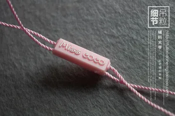 500PCS STRING SEAL /Miss Coco high-grade clothes seal/ plastic seal tag/string lock /string hang tag/STRING SEAL
500PCS STRING SEAL /Miss Coco high-grade clothes seal/ plastic seal tag/string lock /string hang tag/STRING SEAL