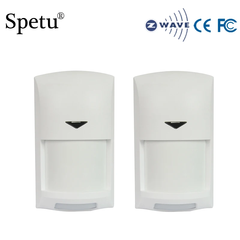 Spetu 2PCS/lot Z-wave Plus PIR Motion Sensor Detector Z-wave Wireless Motion Sensor Smart Home Alarm Automation Battery-Powered
Spetu 2PCS/lot Z-wave Plus PIR Motion Sensor Detector Z-wave Wireless Motion Sensor Smart Home Alarm Automation Battery-Powered
