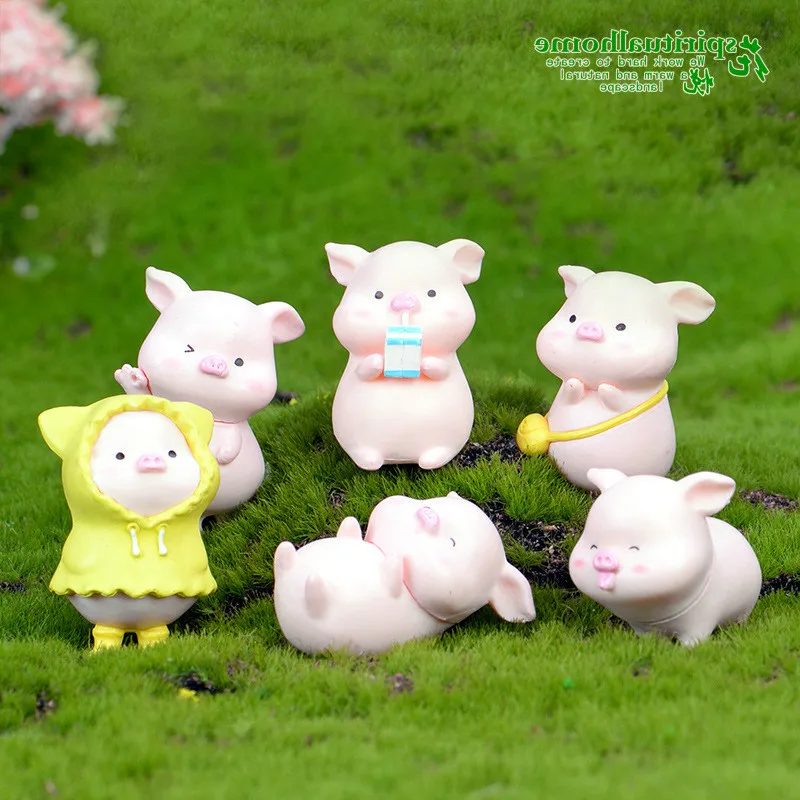 6 PCS Micro Landscape Ornaments Multi-flesh Ornaments Yellow Rainwear Piggy Backpack Plastic Small Animal Ornaments Bonsai
6 PCS Micro Landscape Ornaments Multi-flesh Ornaments Yellow Rainwear Piggy Backpack Plastic Small Animal Ornaments Bonsai