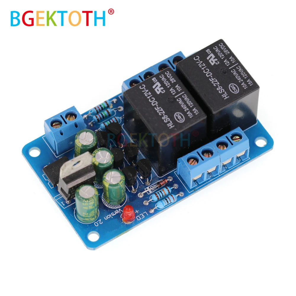 Audio Speaker Protection Board Components Boot Delay DC Protect Kit DIY For Stereo Amplifier Gauge Breadboard Double Channel
Audio Speaker Protection Board Components Boot Delay DC Protect Kit DIY For Stereo Amplifier Gauge Breadboard Double Channel