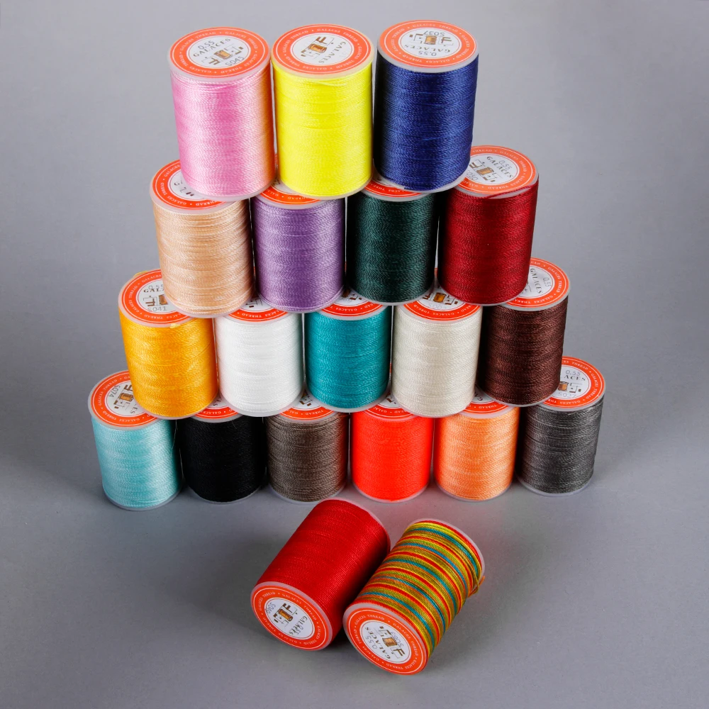 120Meters 0.55mm Waxed Thread String for Leather Sewing String Thread Cord For DIY Crafts Handicraft Tool Hand Stitching
120Meters 0.55mm Waxed Thread String for Leather Sewing String Thread Cord For DIY Crafts Handicraft Tool Hand Stitching