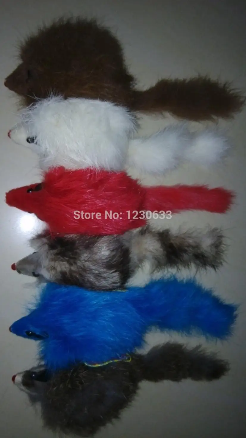 Pet toy cat toy big rabbit fur mouse long fur for cat 6CM A variety of colors 100pcs
Pet toy cat toy big rabbit fur mouse long fur for cat 6CM A variety of colors 100pcs