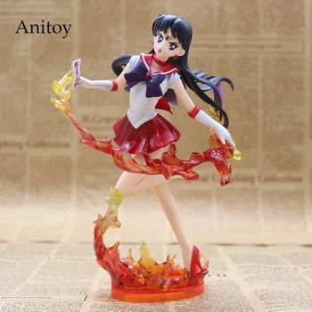 Anime Sailor Moon Figure Sailor Mars Hino Rei 20th Anniversary PVC Action Figure Gift Toy Doll Figueine 19cm KT639 
Anime Sailor Moon Figure Sailor Mars Hino Rei 20th Anniversary PVC Action Figure Gift Toy Doll Figueine 19cm KT639