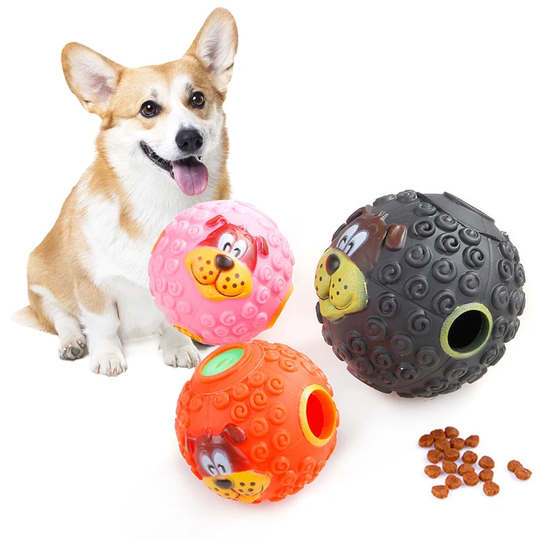 Pet Dog Toys Ball Interactive Chew Toy Dispenser Sound Leakage Food Play Ball Pet Dental Teething Training Playing Toy
Pet Dog Toys Ball Interactive Chew Toy Dispenser Sound Leakage Food Play Ball Pet Dental Teething Training Playing Toy