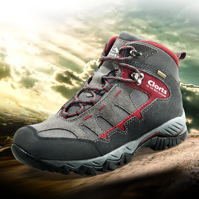 Clorts Genuine Leather Hiking Shoes for Men Waterproof Men's Outdoor Trekking Sneakers Non-slip Climbing Mountain Boots
Clorts Genuine Leather Hiking Shoes for Men Waterproof Men's Outdoor Trekking Sneakers Non-slip Climbing Mountain Boots