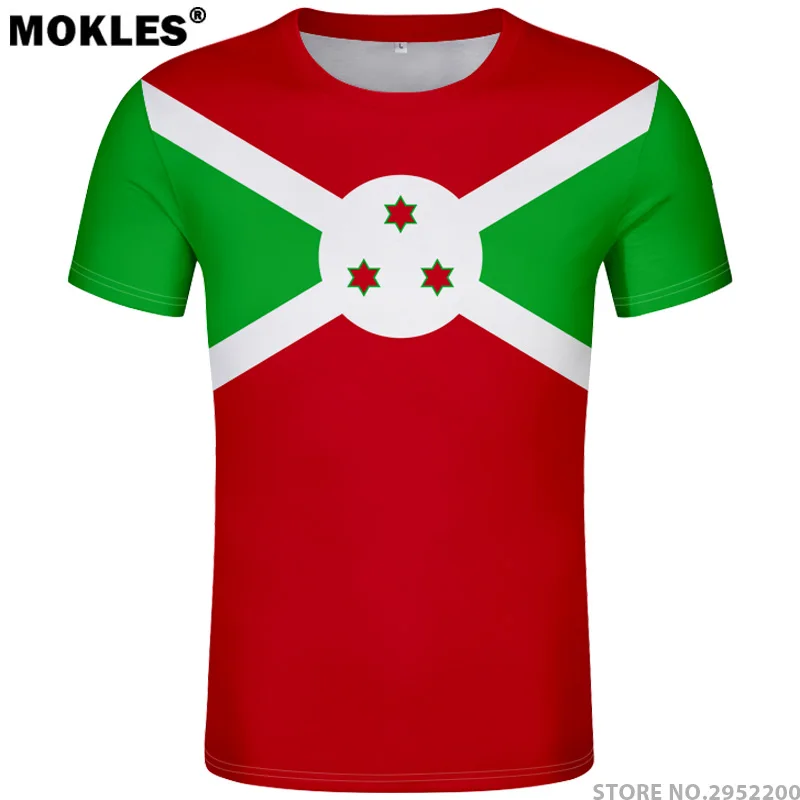 BURUNDI t shirt logo free custom made name number bdi country t-shirt nation flag bi french burundian print black photo clothing
BURUNDI t shirt logo free custom made name number bdi country t-shirt nation flag bi french burundian print black photo clothing