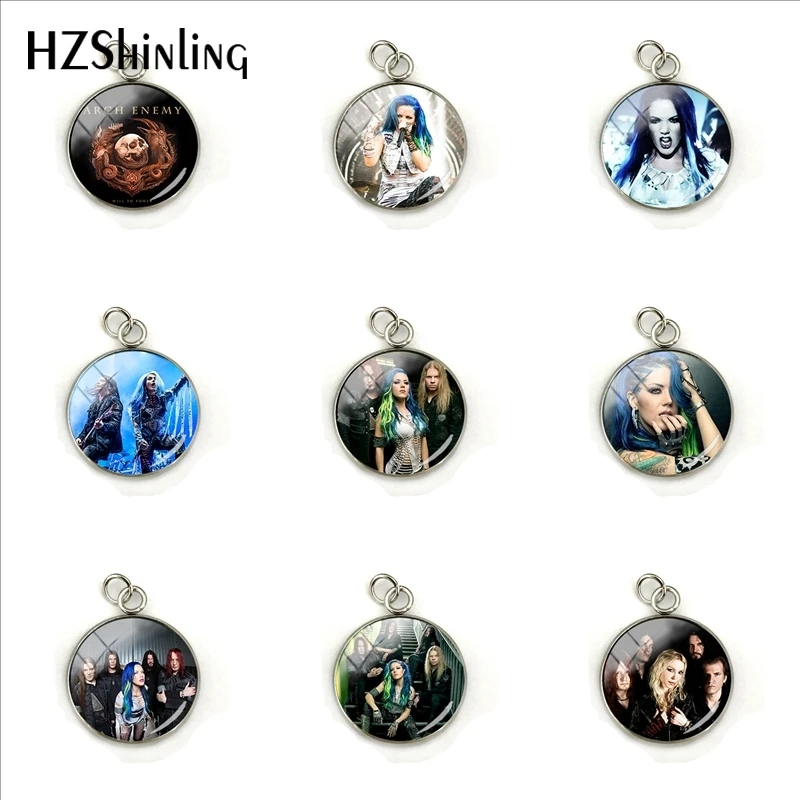 2019 New Design Heavy Metal Rock Band Arch Enemy Stainless Steel Plated Charms Arch Enemy Musicians Pendants Gifts for Fans
2019 New Design Heavy Metal Rock Band Arch Enemy Stainless Steel Plated Charms Arch Enemy Musicians Pendants Gifts for Fans