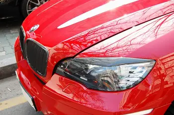 OLOTDI Real Carbon Fiber Car Eyelid For BMW X6 E71 Front Headlamp Eyebrows car styling car accessories factory sales
OLOTDI Real Carbon Fiber Car Eyelid For BMW X6 E71 Front Headlamp Eyebrows car styling car accessories factory sales